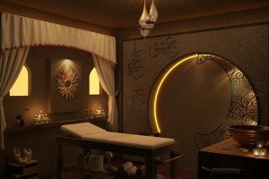 Hơi thở của Ayurveda trong thiết kế spa phong cách Ấn Độ
